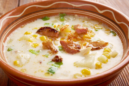 King Crab & Sweet Corn Chowder